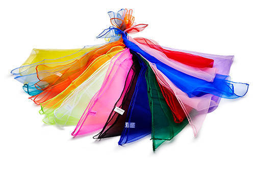 Chustka do żonglowania 65 x 65 cm Henry`s 3 szt.